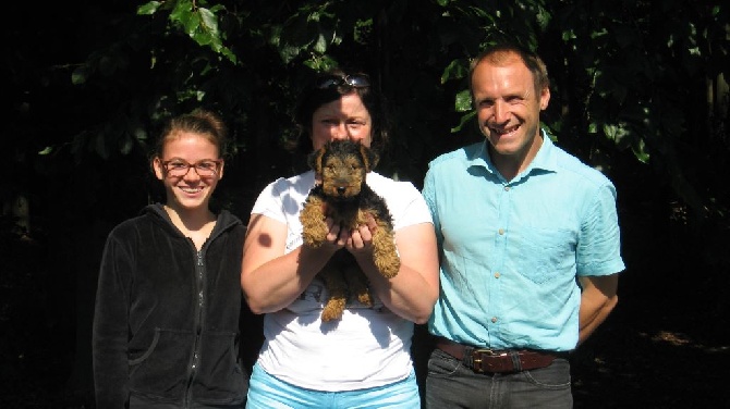 Des Petites Fagnes - Le premier départ de chiot